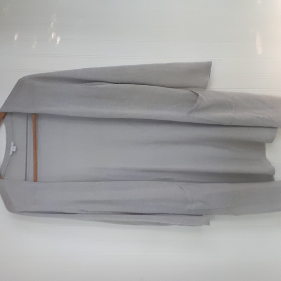 J.JILL linen and rayon long cardigan size L - Picture 1 of 5